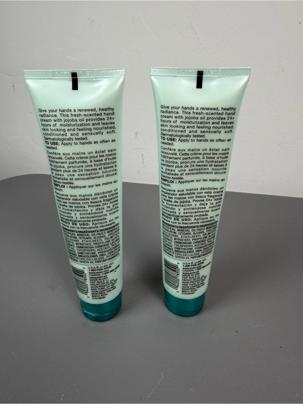 new Avon Skin So Soft SSS ORIGINAL Hand Cream. - 3.4 oz full size. LOT OF  2